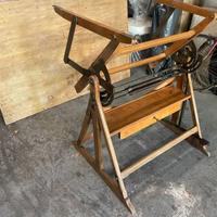 Tecnigrafo sacchi vintage in legno funzionante