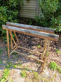 Cavalletti in ferro L.120 h 87 base 47