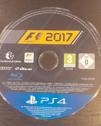 F1 2017 PS4 Sony PlayStation 