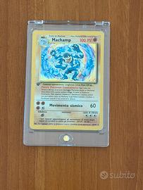 Machamp Holo Prima Edizione Set base (IT)