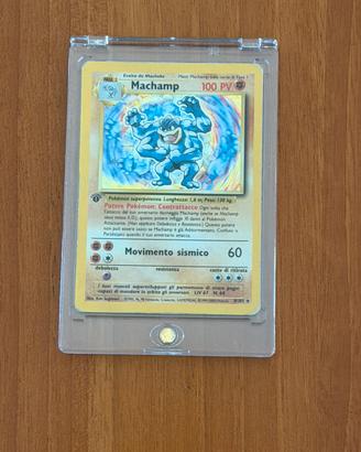 Machamp Holo Prima Edizione Set base (IT)