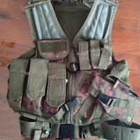 Tattico gilet per softair vegetato