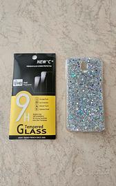 2 vetrini + cover Samsung J7