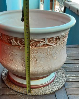 vaso in gesso