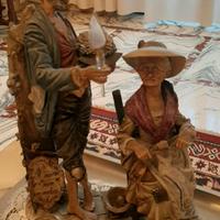 Elemento decorativo in ceramica di Capodimonte