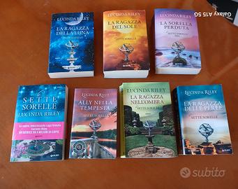 LUCINDA RILEY SAGA  LE SETTE SORELLE  7 LIBRI