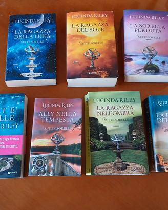 LUCINDA RILEY SAGA  LE SETTE SORELLE  7 LIBRI