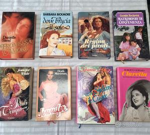 Lotto libri 8 romanzi rosa vintage Euroclub CDE