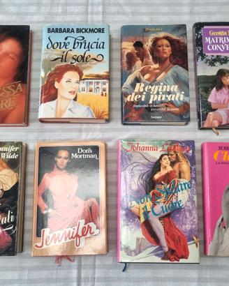 Lotto libri 8 romanzi rosa vintage Euroclub CDE