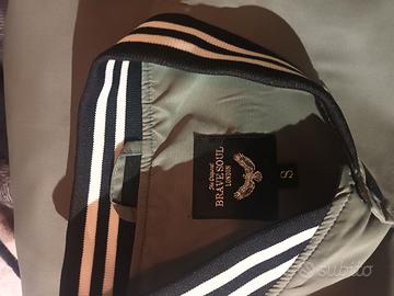 Giubbotto brave soul london the original verde