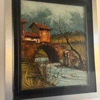 Quadro Autore Duccio Pittore locale acq. '70