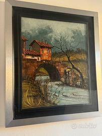 Quadro Autore Duccio Pittore locale acq. '70