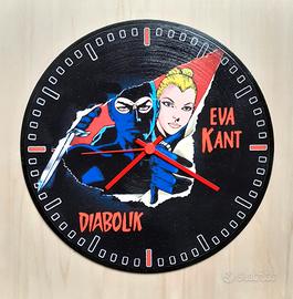 Orologio omaggio a Diabolik e Eva Kant 