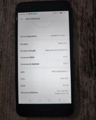 Huawei P10 Lite black