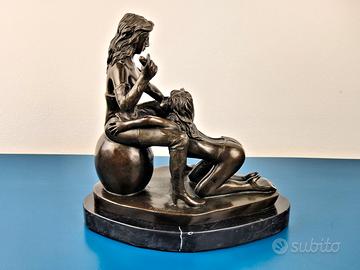 Statua in bronzo SAFFO