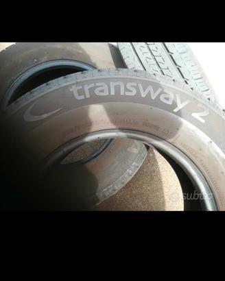 4 gomme transway 2    (215/75/r16c