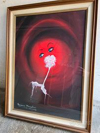 Quadro dí Romano Mussolini olio su tela