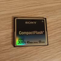 Compact Flash CF Sony da 8gb