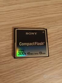 Compact Flash CF Sony da 8gb