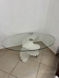 tavolino in vetro 