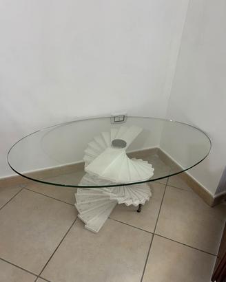 tavolino in vetro 