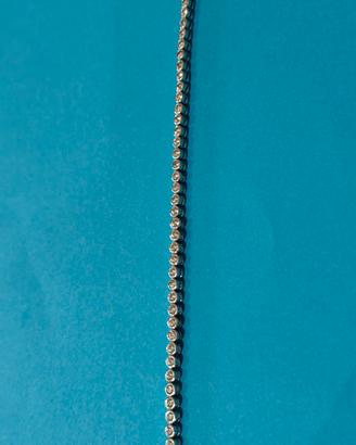 stupendo bracciale oro bianco 18 kt
