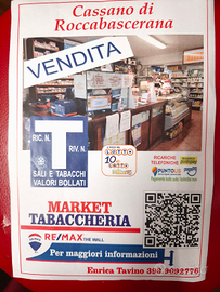 Attività commerciale Tabacchi