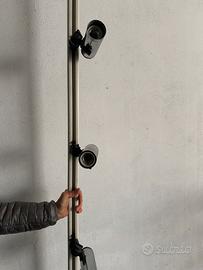 Binario illuminazione a 3 faretti