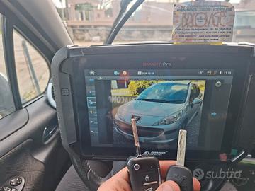 Duplicazione chiave PEUGEOT 207 con telecomando 