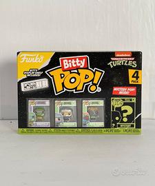 Funko Bitty Pop! TMNT 4 Pack + Display Donatello