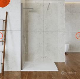 Box doccia walk in 120 cm vetro temperato 8mm
