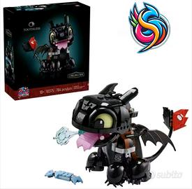 DUPE set 10375 – Dragon Trainer: Sdentato - 784pcs