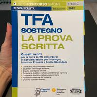 Tfa prova scritta corso sostegno