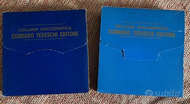 Coppia cofanetti vinile vintage