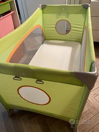 Lettino Chicco da campeggio con materasso