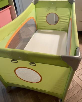 Lettino Chicco da campeggio con materasso