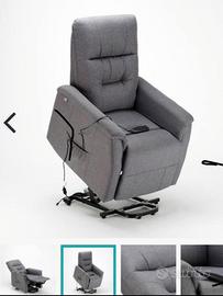 Poltrona Relax Stoffa nuova elettronica