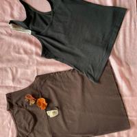 Coppia di canotte/ top  taglia 42