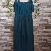 TUTA DONNA ELEGANTE CON CINTURA VELATA TG 56/58
