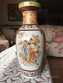 vaso cinese in ceramica