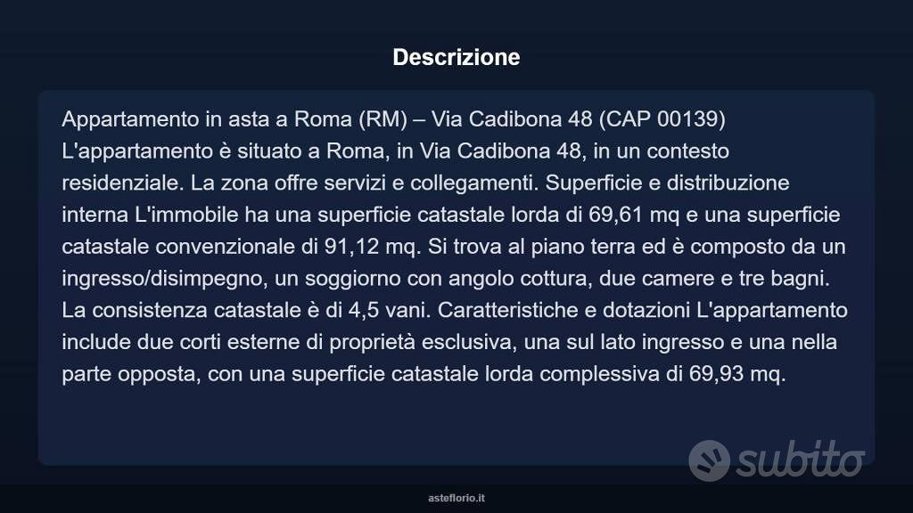 Appartamento – Roma, Casal Boccone, Municipio Roma III - Vista 4