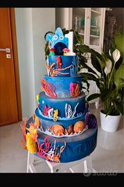 torta scenografica per bimbi
