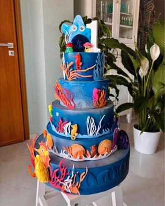 torta scenografica per bimbi