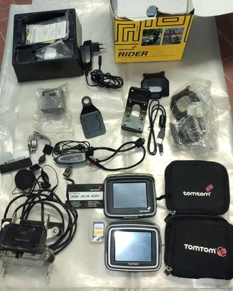 TOM TOM RIDER V1 e V2 e staffa TOURATEC per V2