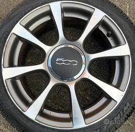 1 CERCHIO SINGOLO - FIAT 500 16p BRUNITO