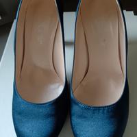 décolleté blu Cina tg 38