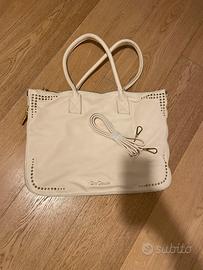 Borsa laptop bianca Gio Cellini