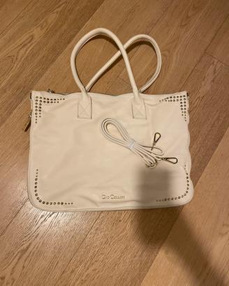 Borsa laptop bianca Gio Cellini