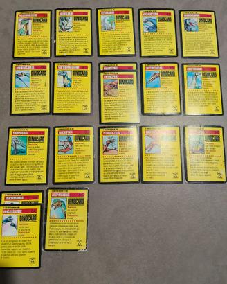 Carte collezionabili Dinocard Master e 1993