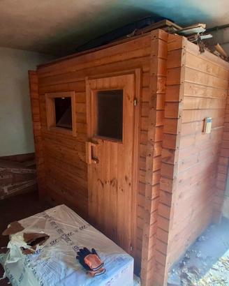 Sauna in legno